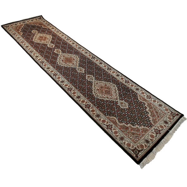 Tabriz Indo m/ silke, 316x82 - Bilde 3