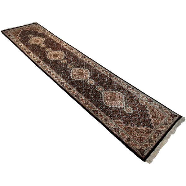 Tabriz Indo m/ silke, 343x80 - Bilde 3