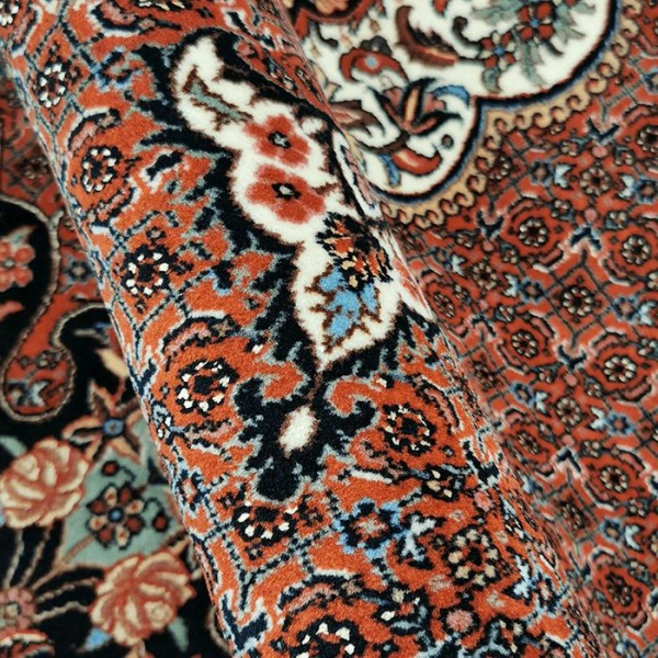 Persisk Bidjar teppe m/ silke, 184x122 - Bilde 5
