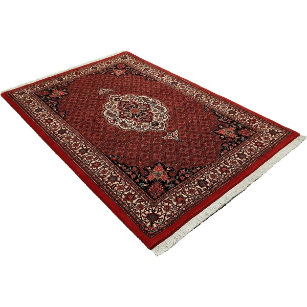 Persisk Bidjar teppe m/ silke, 184x122 - Bilde 7