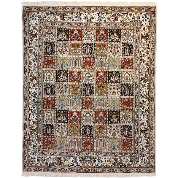 Persisk Moud teppe m/ silke, 195x150