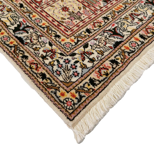 Persisk Moud teppe m/ silke, 290x79 - Bilde 2