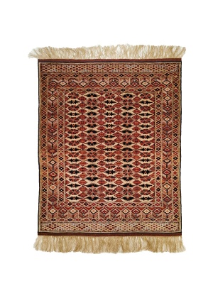 Afghan-Mauri Helsilke teppe, 157x121