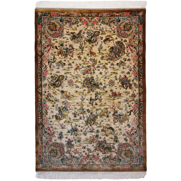Ghom Maskinteppe Helsilke, 150x100