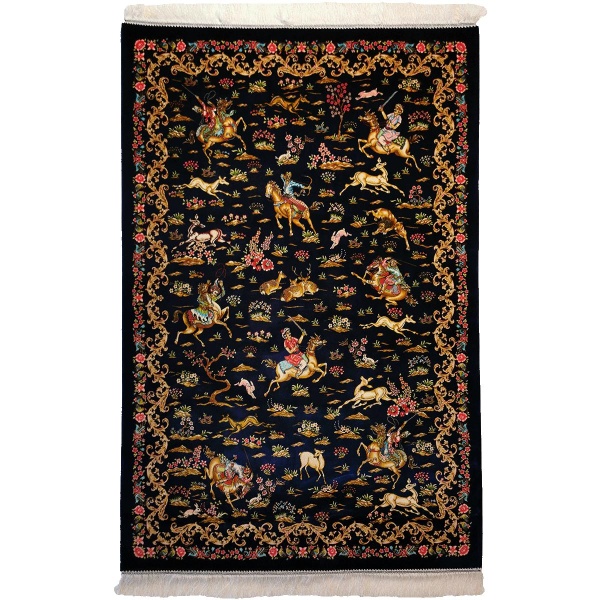 Ghom Maskinteppe Helsilke, 150x100