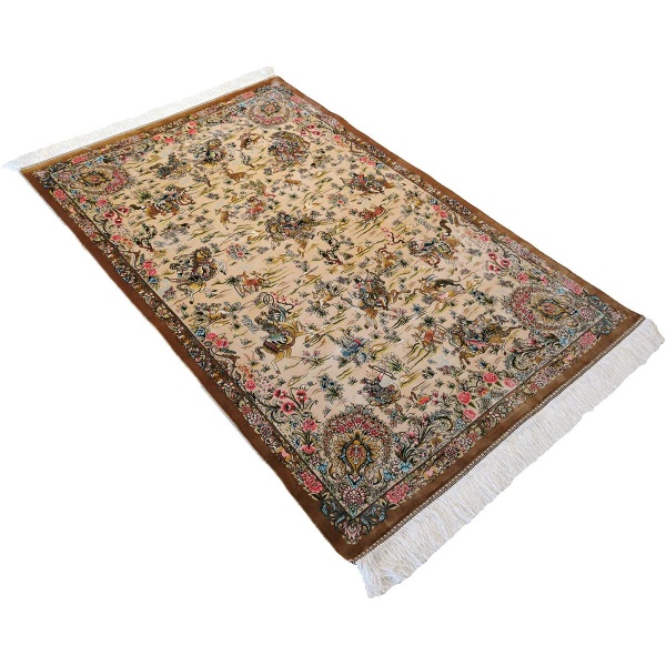 Ghom Maskinteppe Helsilke, 150x100 - Bilde 2