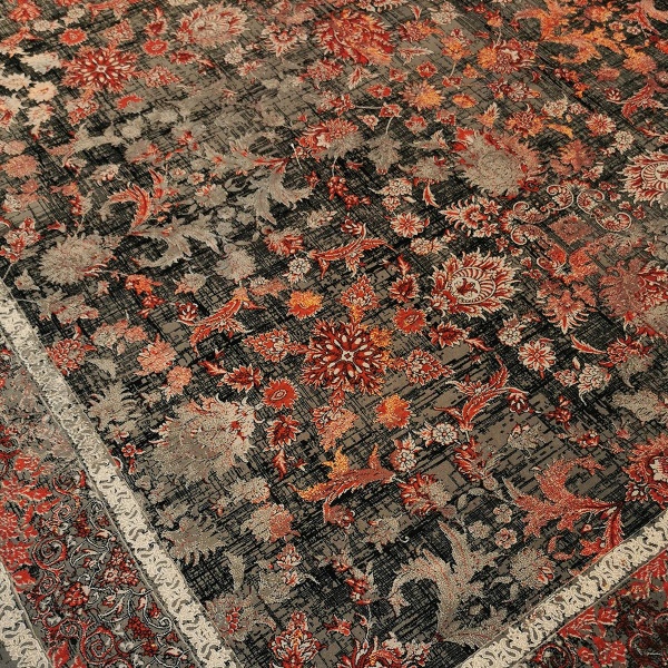 Isfahan Maskinteppe, 240x170 - Bilde 2