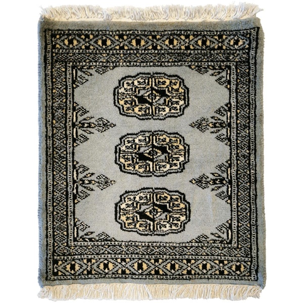 Pakistansk Bokhara dørmatte, 60x45