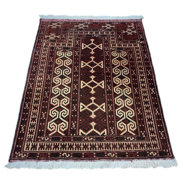 Afghansk Beluch teppe, 121x95 - Bilde 2