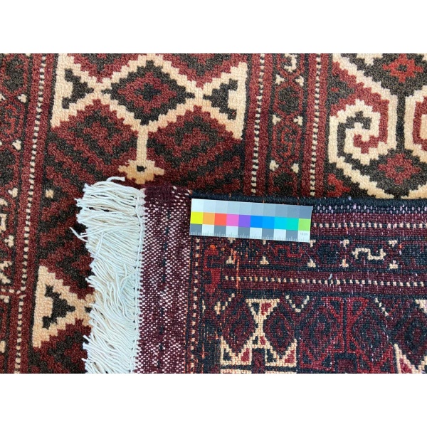 Afghansk Beluch teppe, 121x95 - Bilde 7