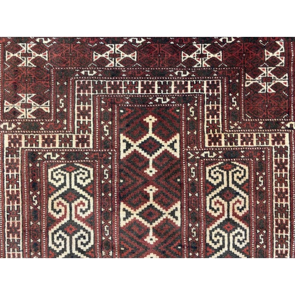 Afghansk Beluch teppe, 121x95 - Bilde 6
