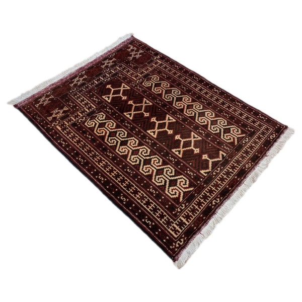 Afghansk Beluch teppe, 121x95 - Bilde 8