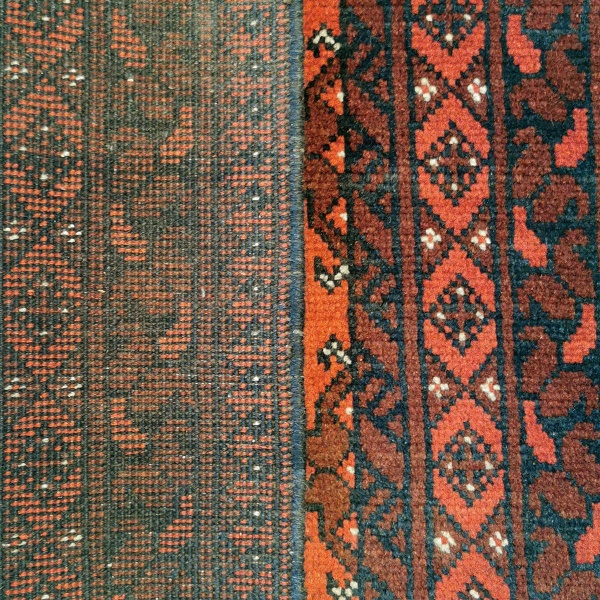 Afghan teppe, 120x78 - Bilde 4