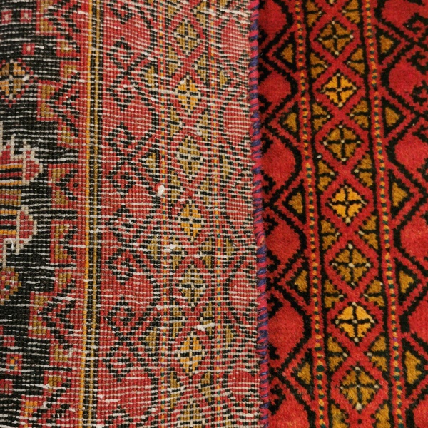 Afghansk Beluch teppe, 228x54 - Bilde 3