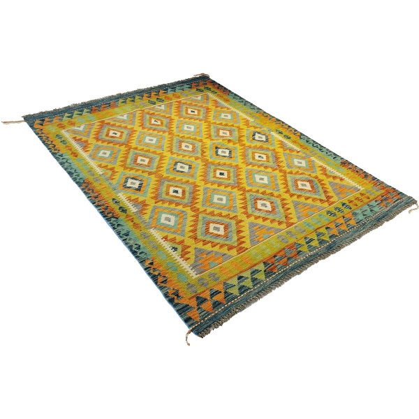 Kelim teppe, 200x155 - Bilde 3