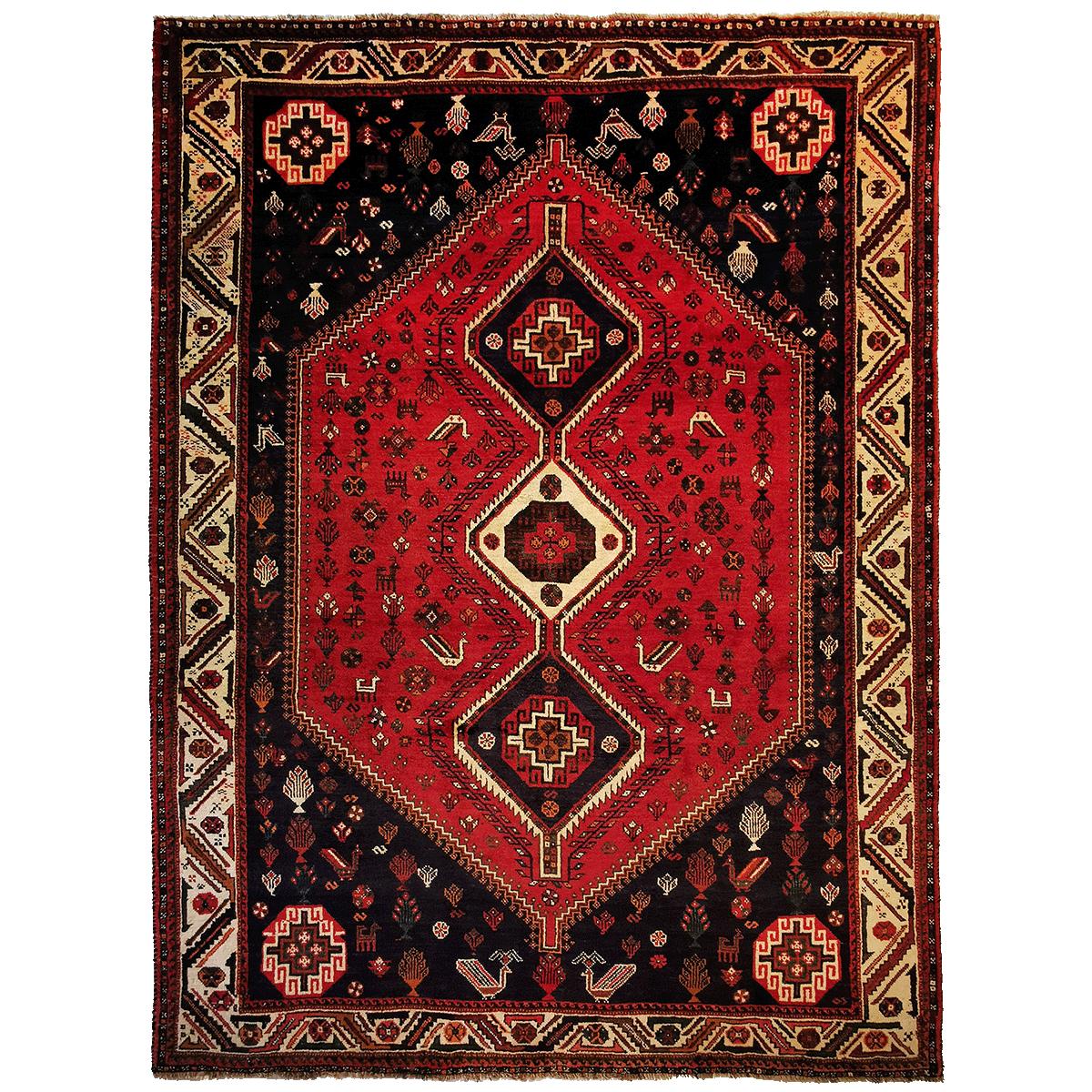 Persisk Shiraz teppe, 297x208