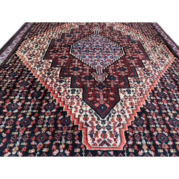 Persisk Senneh teppe, 100x82 - Bilde 4