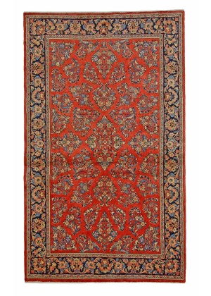 Persisk Sarough teppe, 224x135
