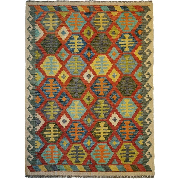 Kelim teppe, 196x145