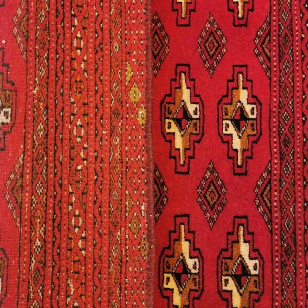Turkemen teppe, 137x62 - Bilde 4