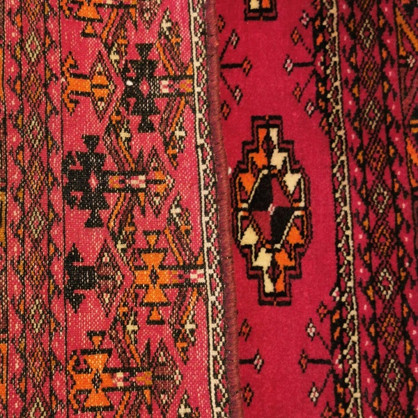 Turkemen teppe, 125x63 - Bilde 5