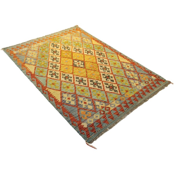 Kelim teppe, 200x152 - Bilde 2