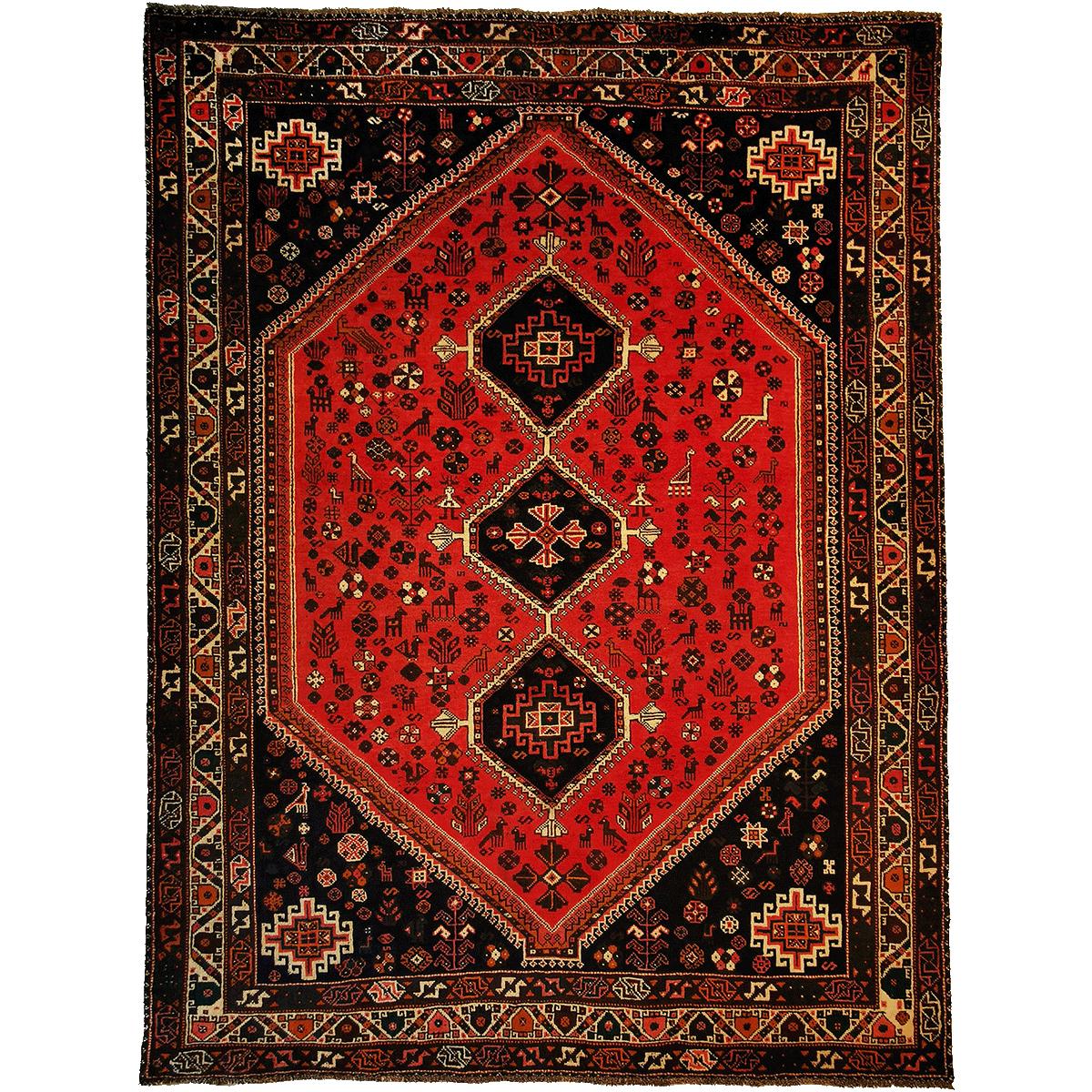 Persisk Shiraz teppe, 287x209