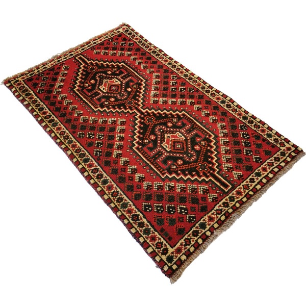 Persisk Shiraz teppe, 122x78 - Bilde 4