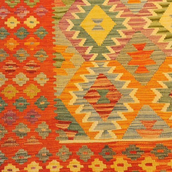 Kelim teppe, 238x178 - Bilde 2