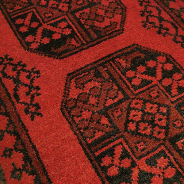Afghan teppe, 93x48 - Bilde 3