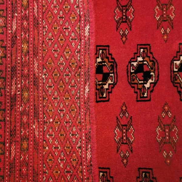 Turkemen teppe, 139x68 - Bilde 4