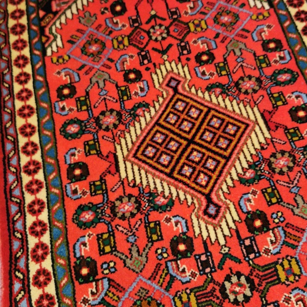 Persisk Hamadan teppe, 85x62 - Bilde 2