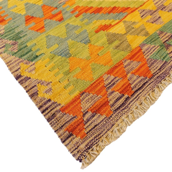 Kelim teppe, 201x146 - Bilde 2