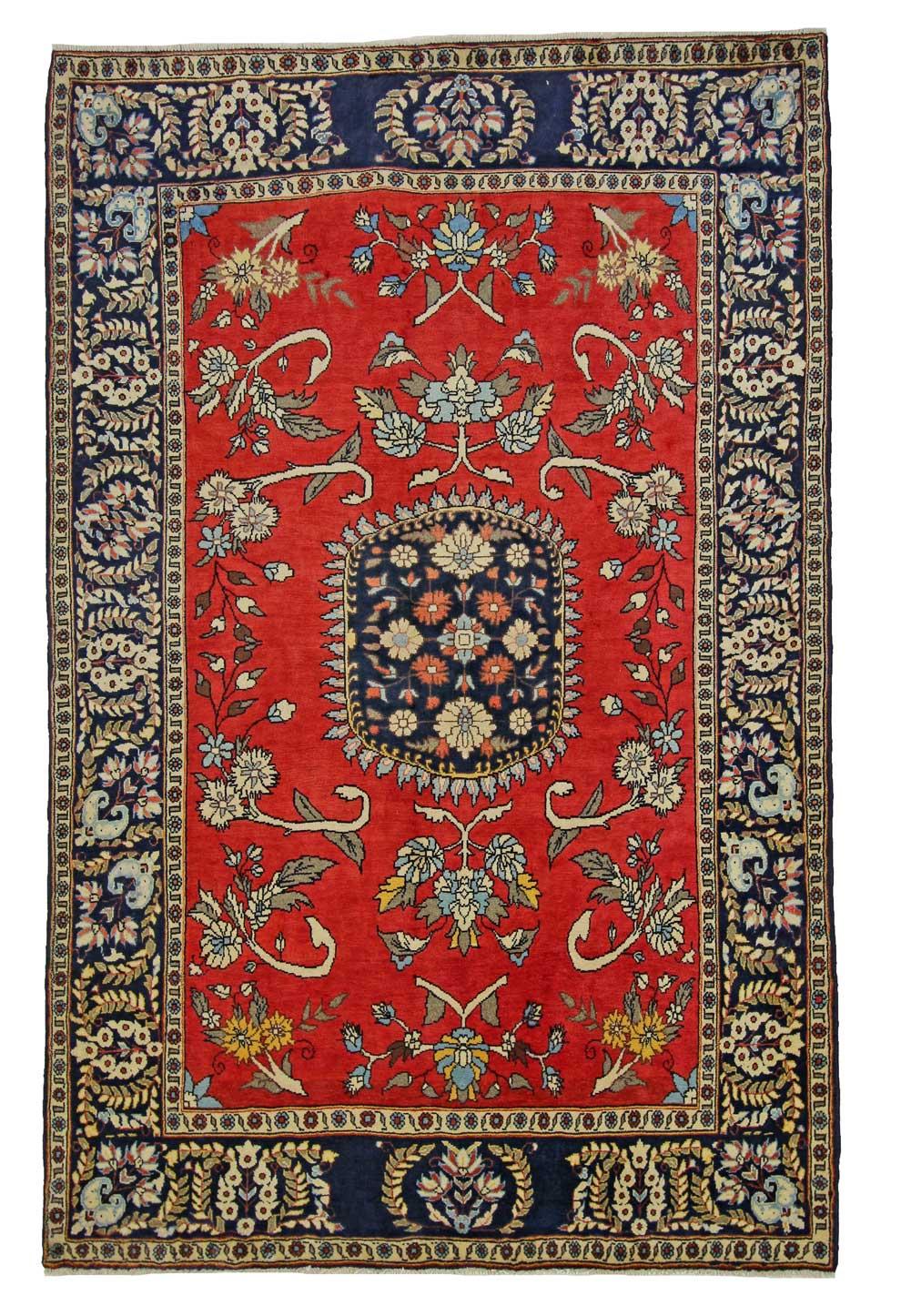 Persisk Sarough teppe, 227x147