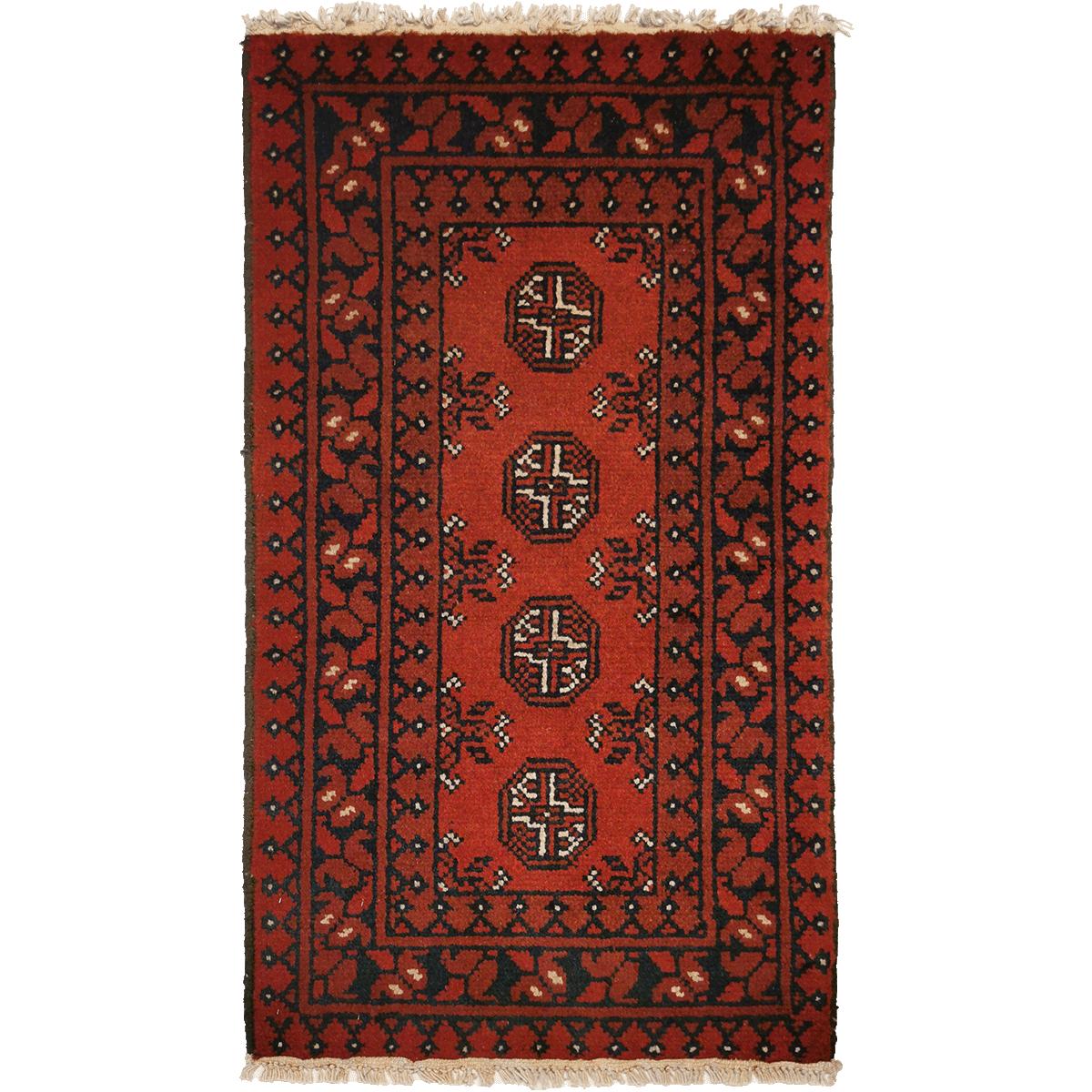 Afghan teppe, 98x49