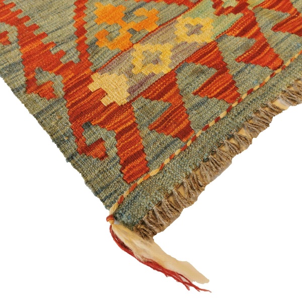 Kelim teppe, 200x152 - Bilde 3
