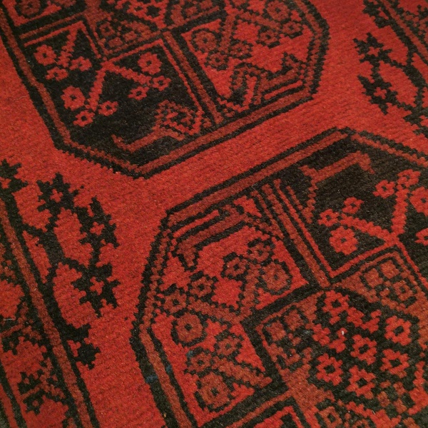 Afghan teppe, 94x51 - Bilde 3