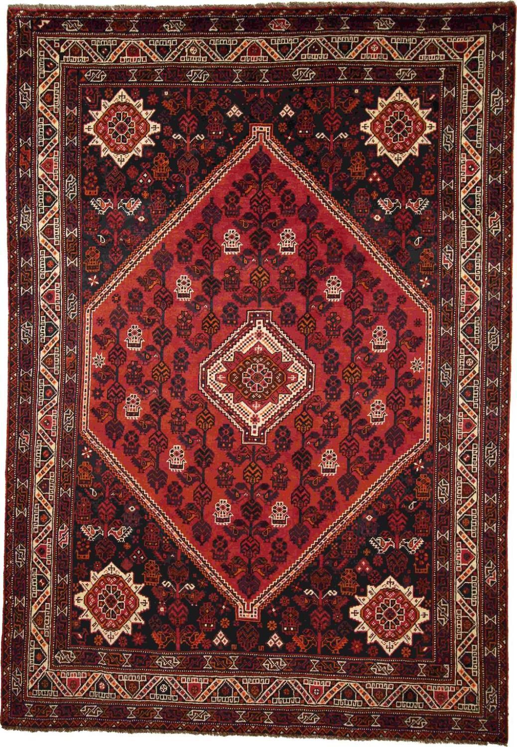 Persisk Shiraz teppe, 297x207
