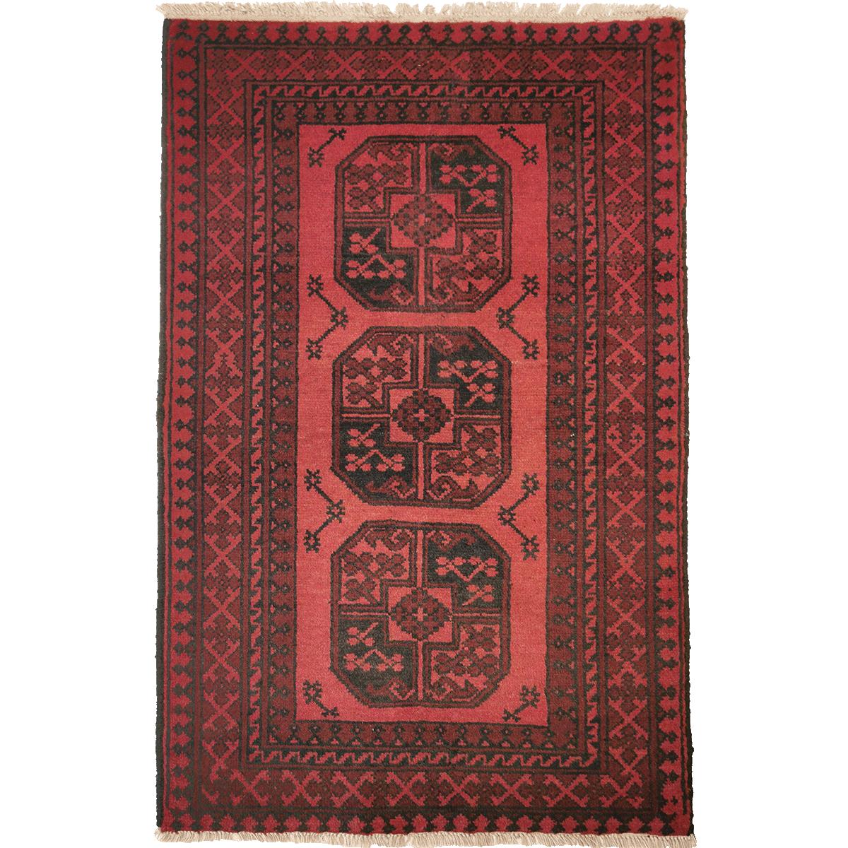 Afghan teppe, 122x76