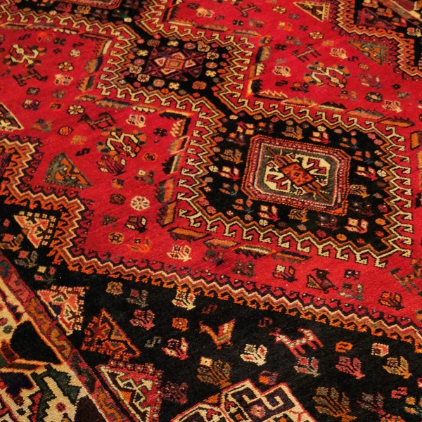 Persisk Gashgai teppe, 290x198 - Bilde 3