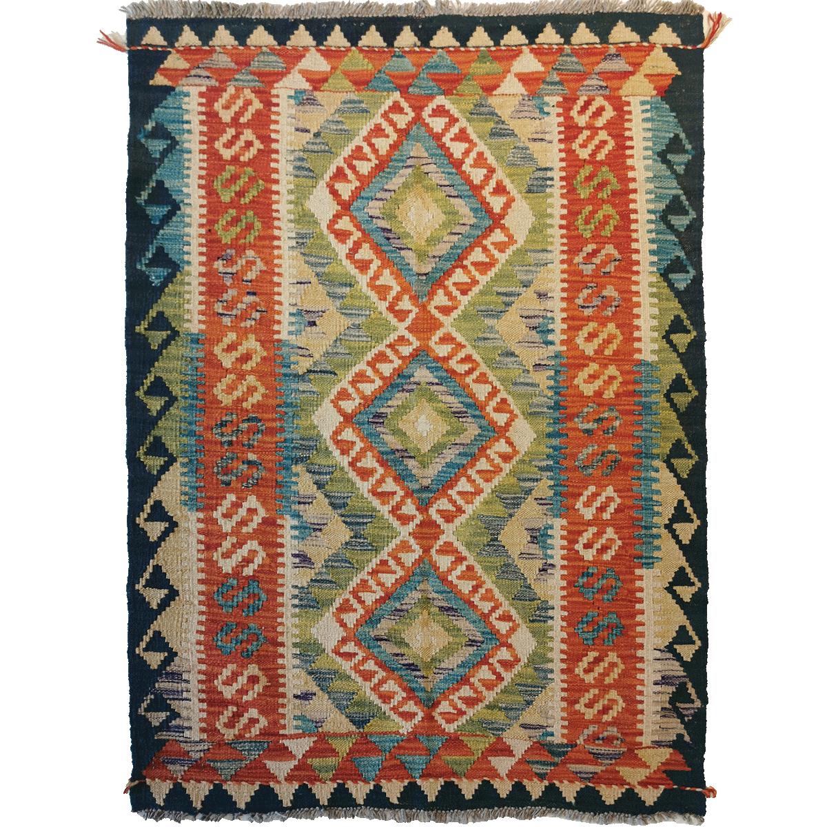 Kelim teppe, 120x100