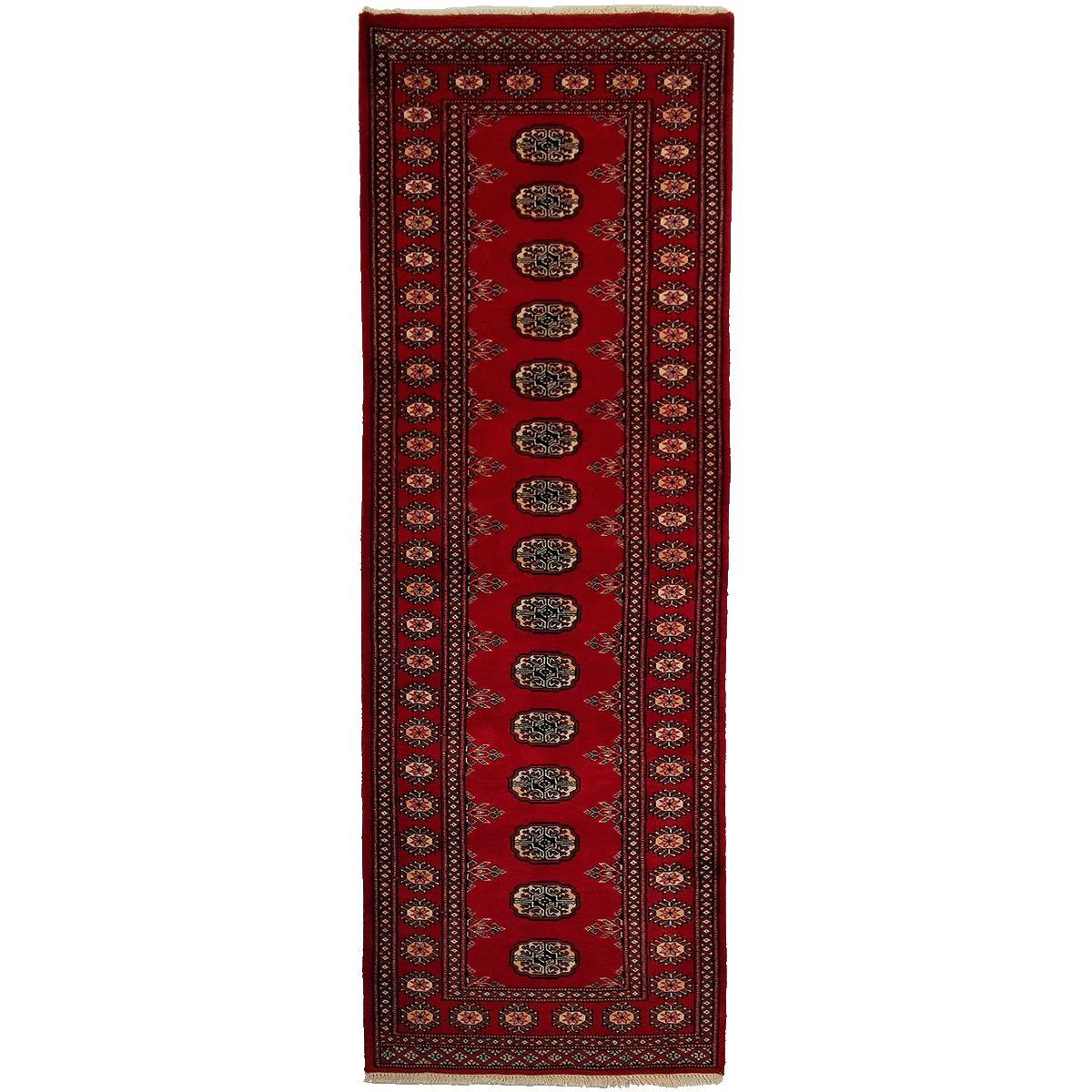 Pakistansk Bokhara teppe, 241x77