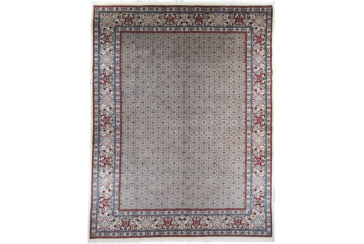 Persisk Moud teppe m/ silke, 400x294