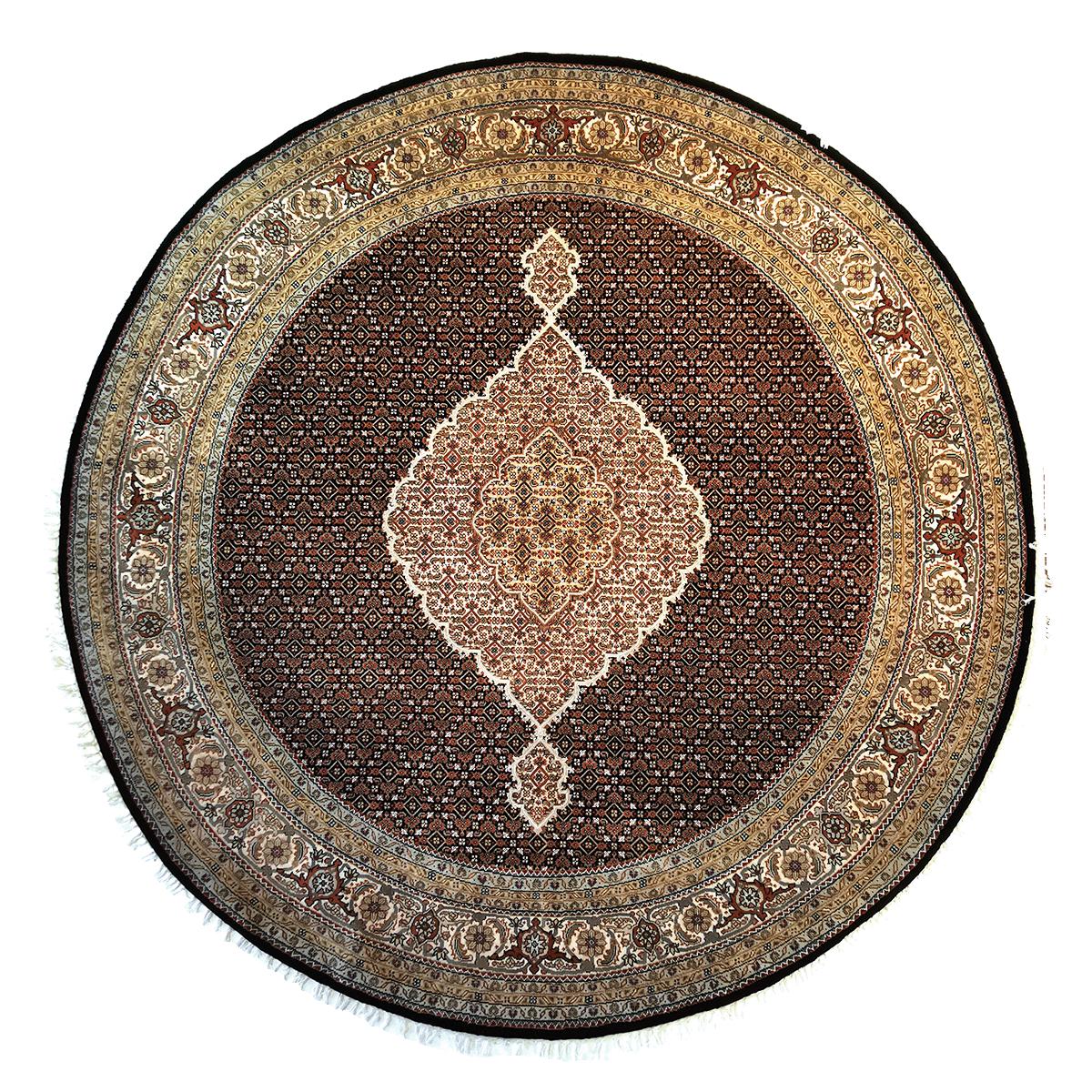 Tabriz Indo teppe m/ silke, 250x250