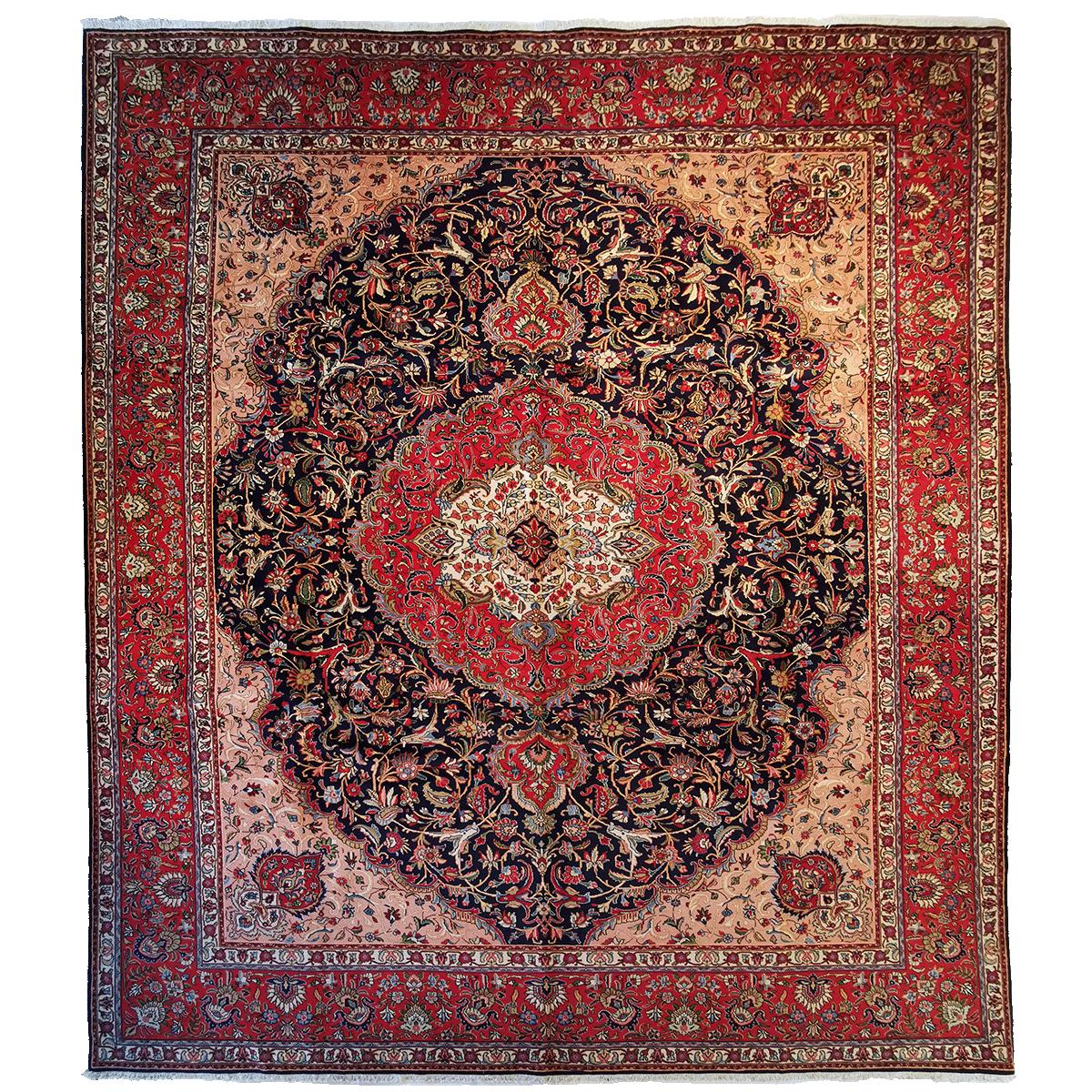 Persisk Tabriz teppe, 375x295