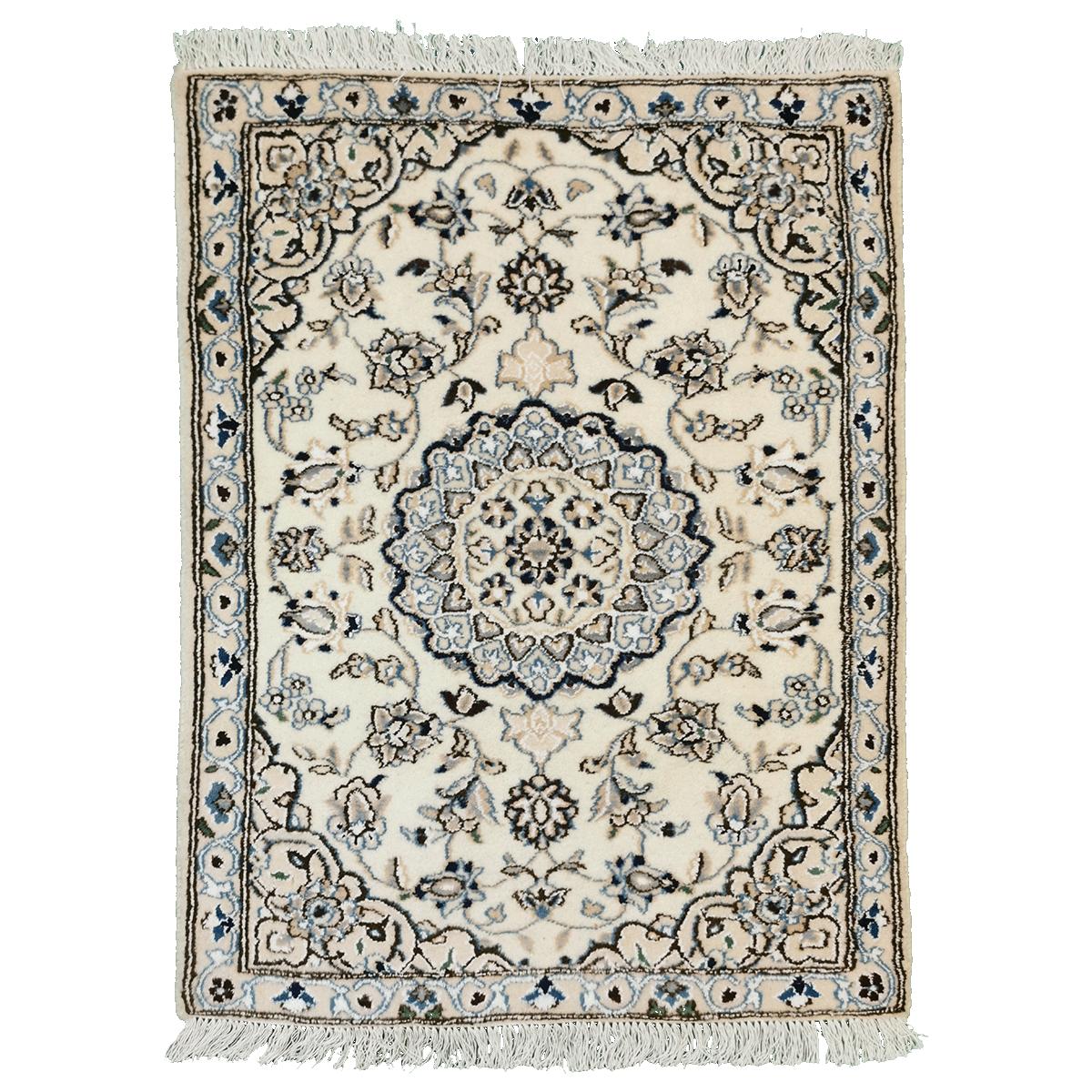 Persisk Nain teppe m/ silke