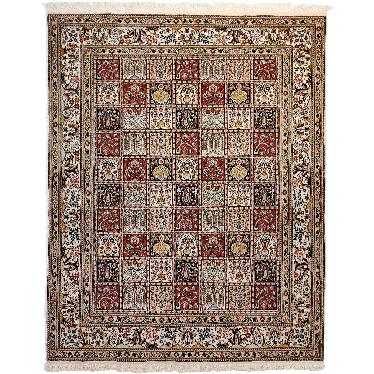 Persisk Moud teppe m/ silke