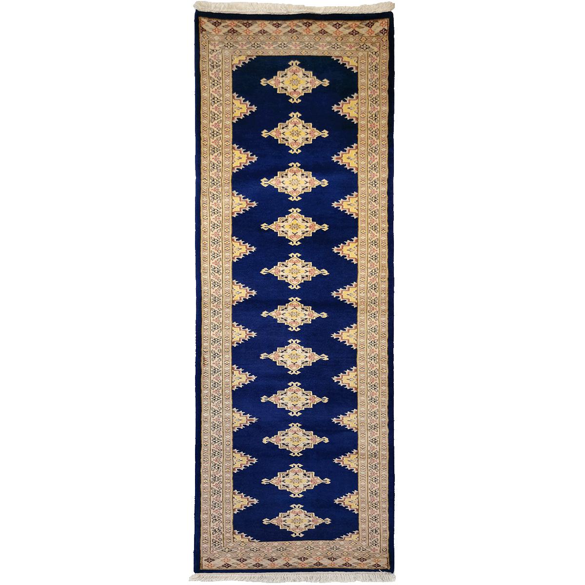 Pakistansk Jeldar teppe  m/ silke