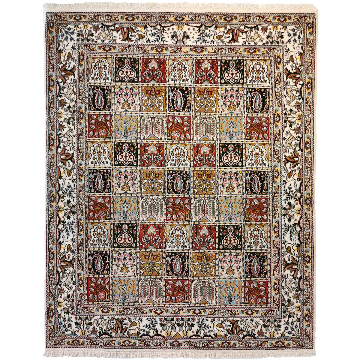 Persisk Moud teppe m/ silke