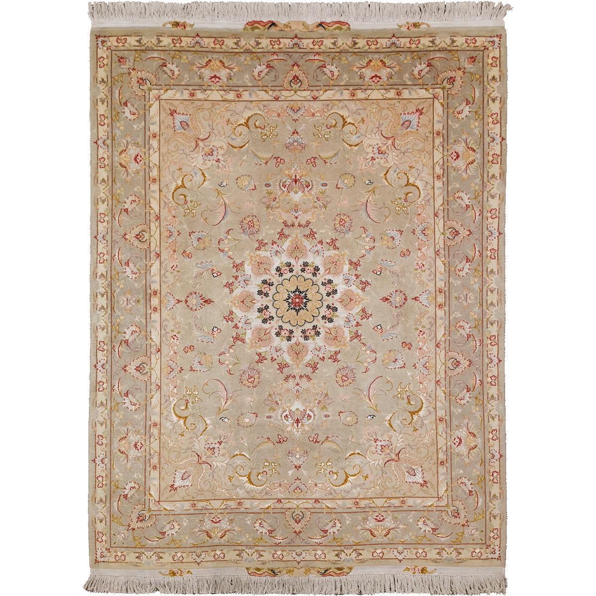 Persisk Tabriz teppe m/ silke